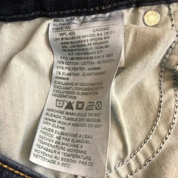 Signature by Levi Strauss Women's Denim Stretch Blue Jeans Modern Bootcut 35x32 - Picture 7 of 11